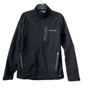 Columbia Omni-Shield Interchange Waterproof Rain Jacket Shell Black Small